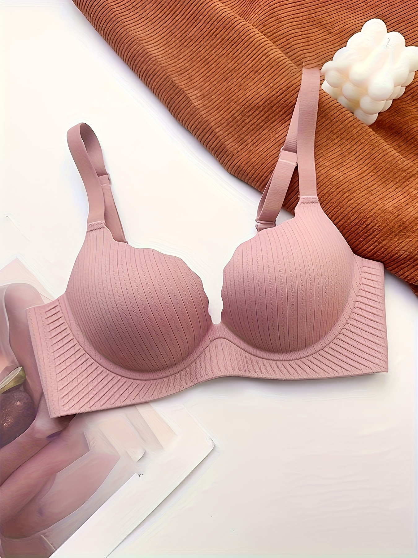 Thickened Bra for Small Bust w - Underwire Bra Padded 评论和价格
