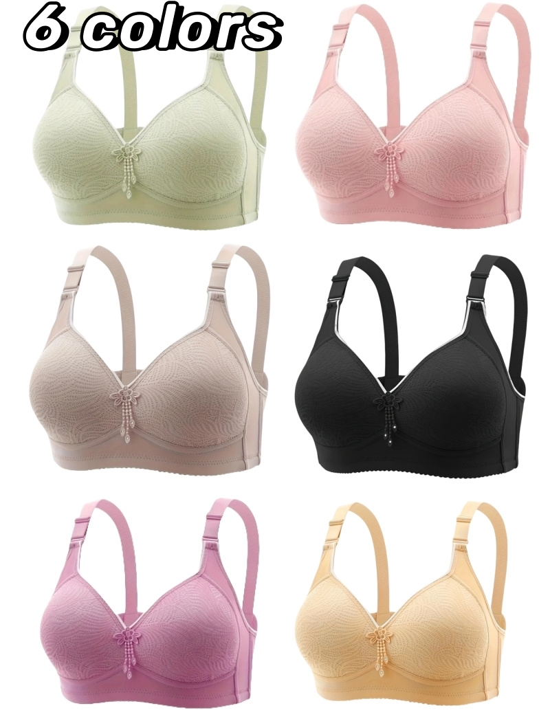 1pc Women's Seamless Wireless  - Wirefree Bra Comfort 评论和价格