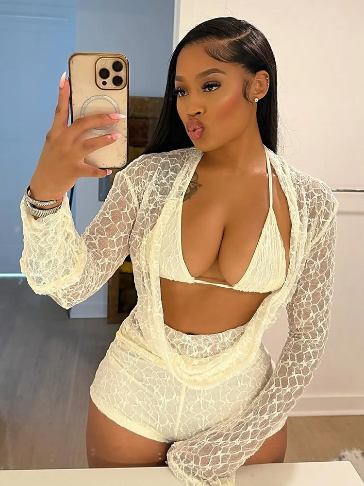 Weird Puss Sexy See Through 3  - Sheer Bra Lace 评论和价格