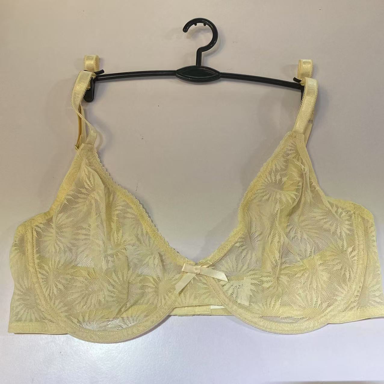 Plus Size Lace Bra Women Yello - Minimizer Bra Women 评论和价格