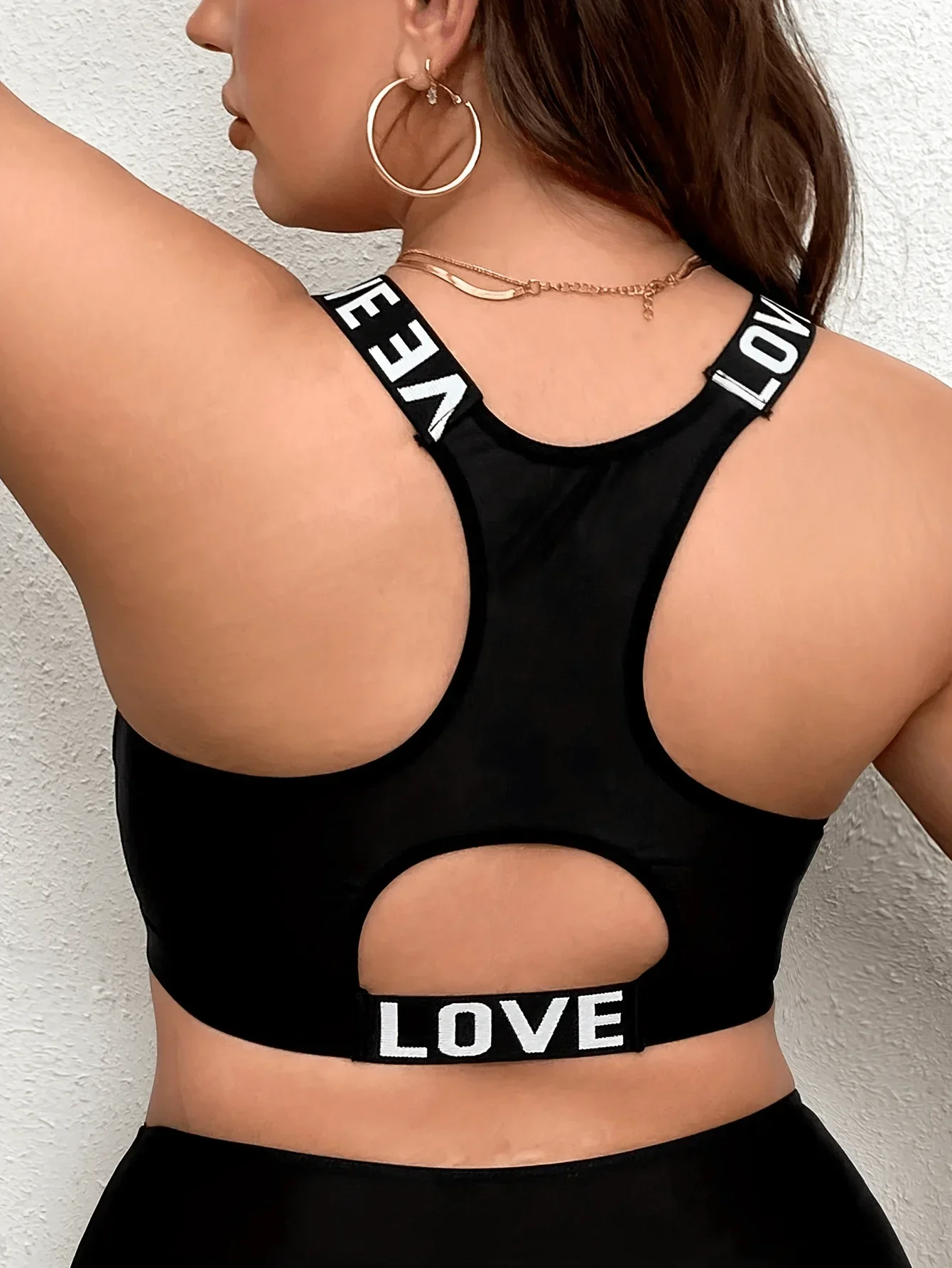 Plus Size Women Sports Bra, Bl - Full Coverage Bra 评论和价格