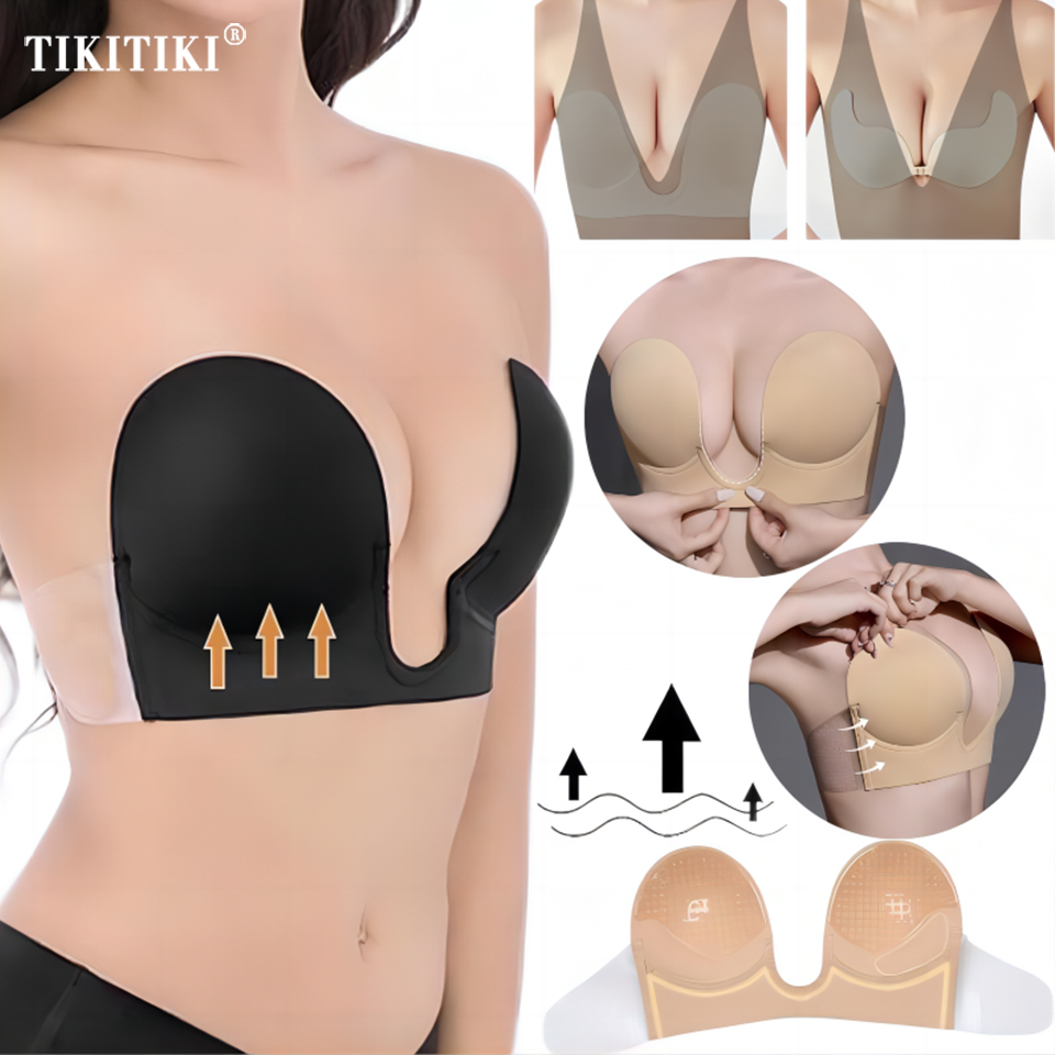 Invisible Push Up Bra Straples - Backless Bra Sticky 评论和价格
