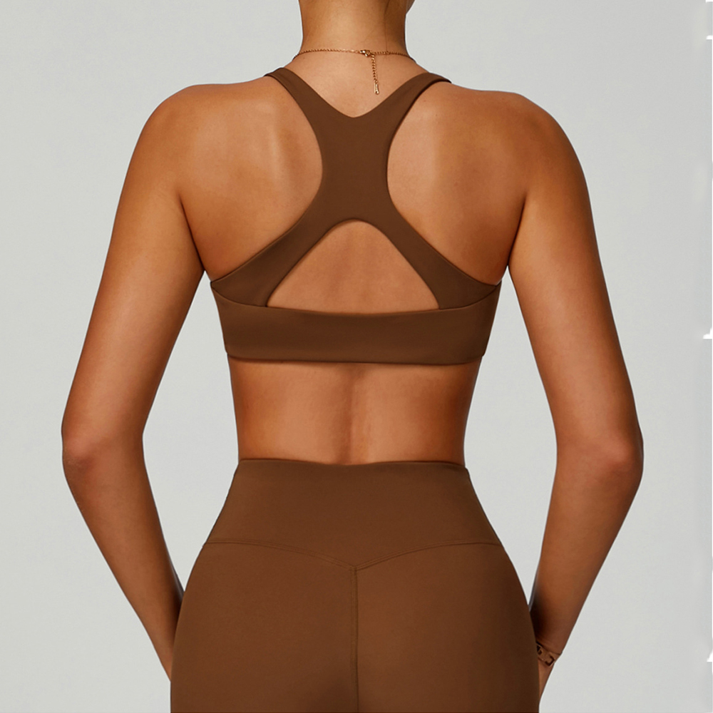 Sports Bra With Hollow Back Ti - Sports Bra Racerback 评论和价格