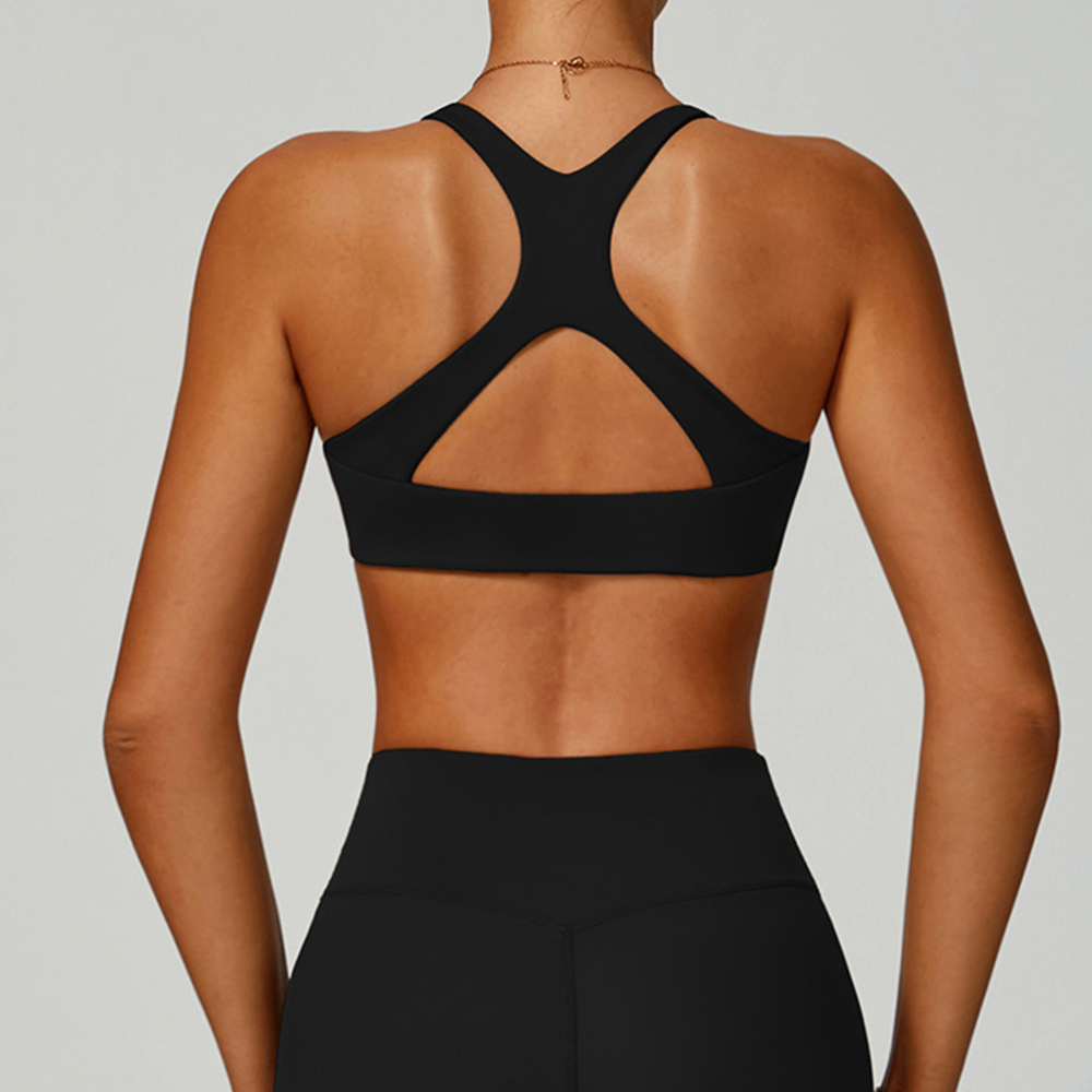 Sports Bra With Hollow Back Ti - Sports Bra Racerback 评论和价格