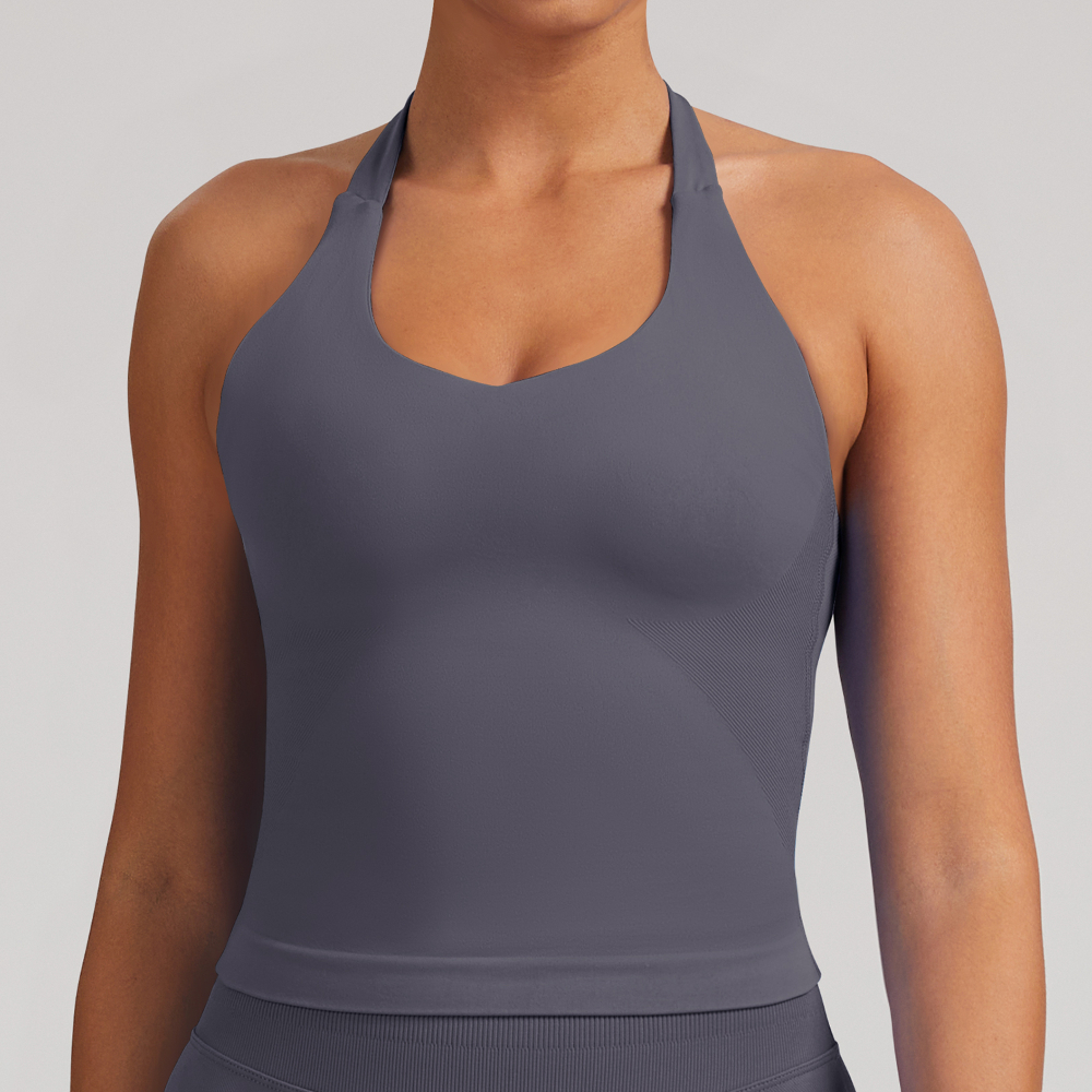 Women's Yoga Vest Seamless Top - T Shirt Bra Seamless 评论和价格