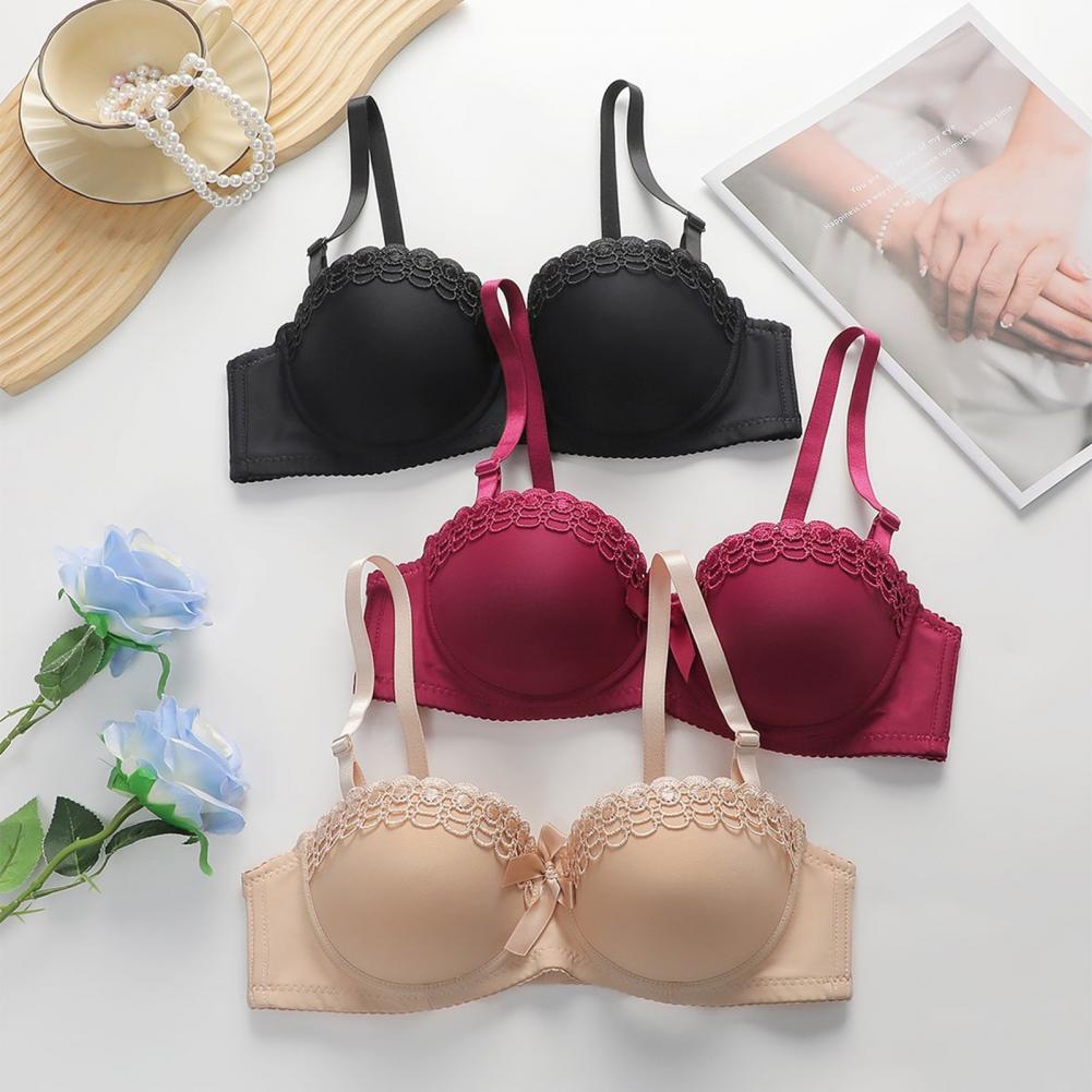 Nylon Bra Lace Bralettes for W - Demi Bra Balconette 评论和价格
