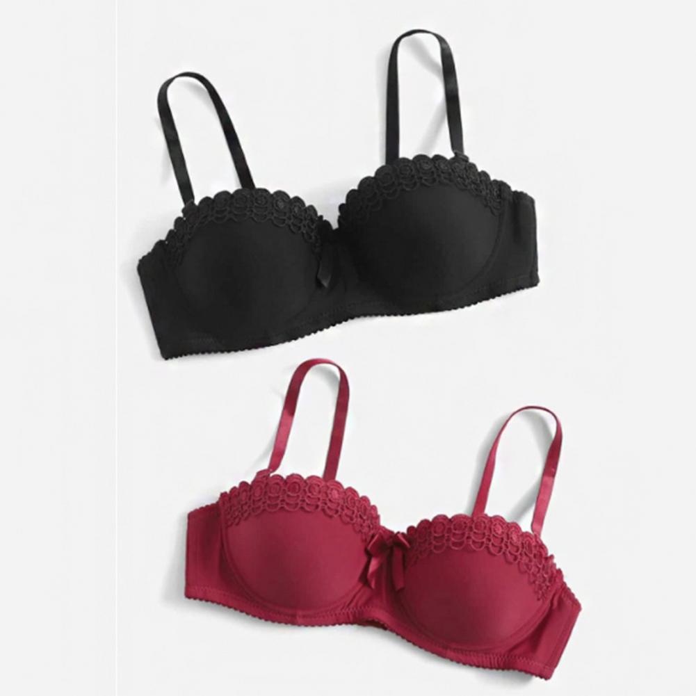 Nylon Bra Lace Bralettes for W - Demi Bra Balconette 评论和价格