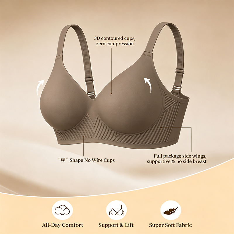 Full Coverage Push Up Jelly Su - Underwire Bra Padded 评论和价格