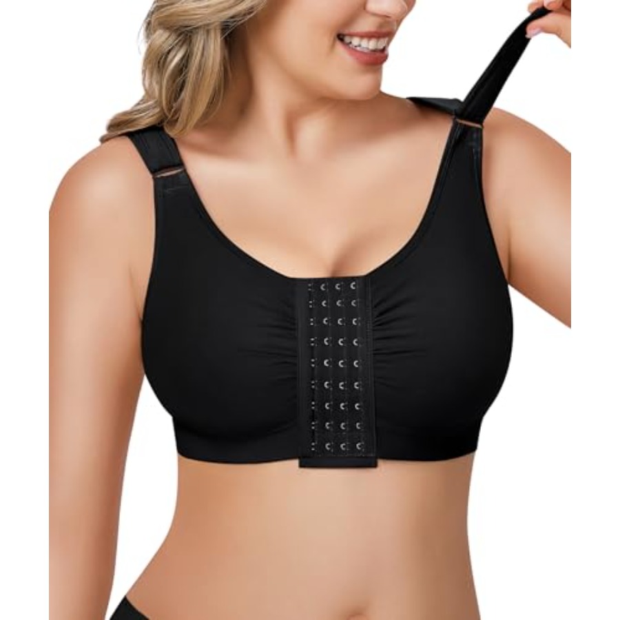 BRABIC Post Surgery Front Clos - Full Coverage Bra 评论和价格