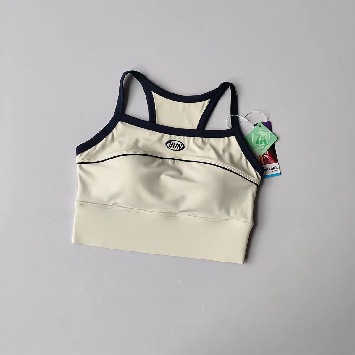Women Color Block Sports Bra w - Plunge Bra Push Up 评论和价格