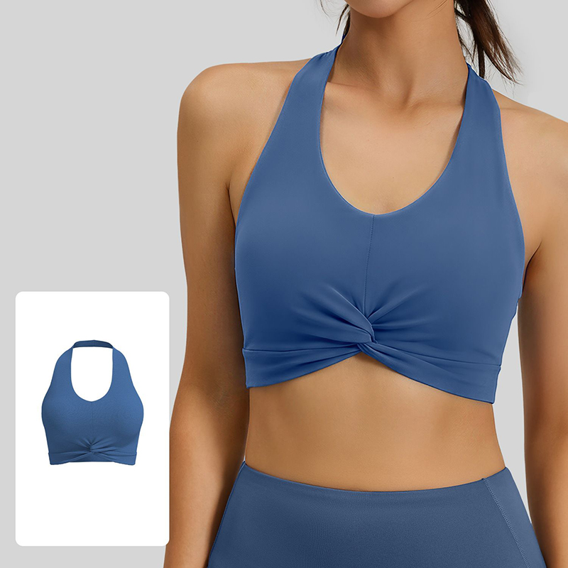 New Women Halter Neck Sports B - Underwire Bra Padded 评论和价格