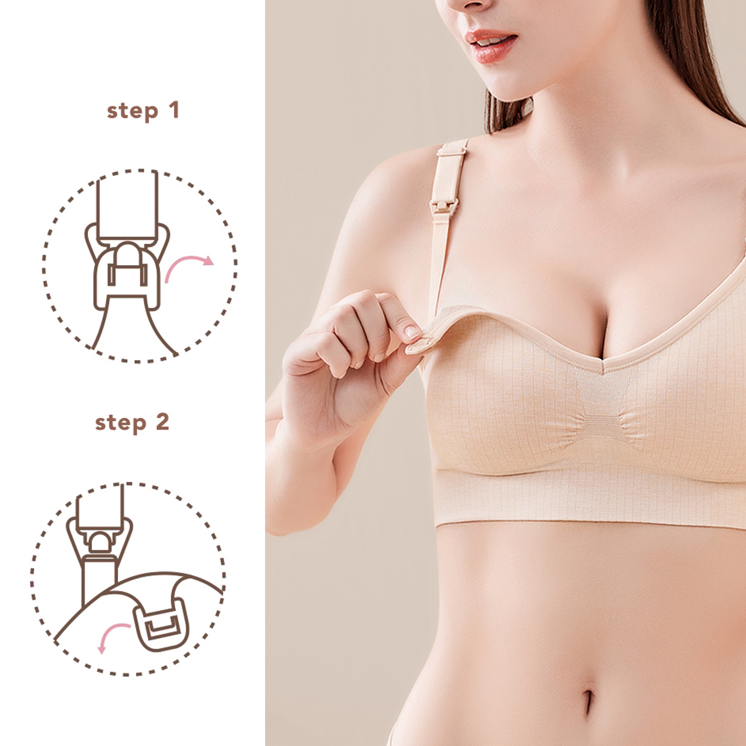 18MM Nursing Bra Clips Breastf - Nursing Bra Clip 评论和价格