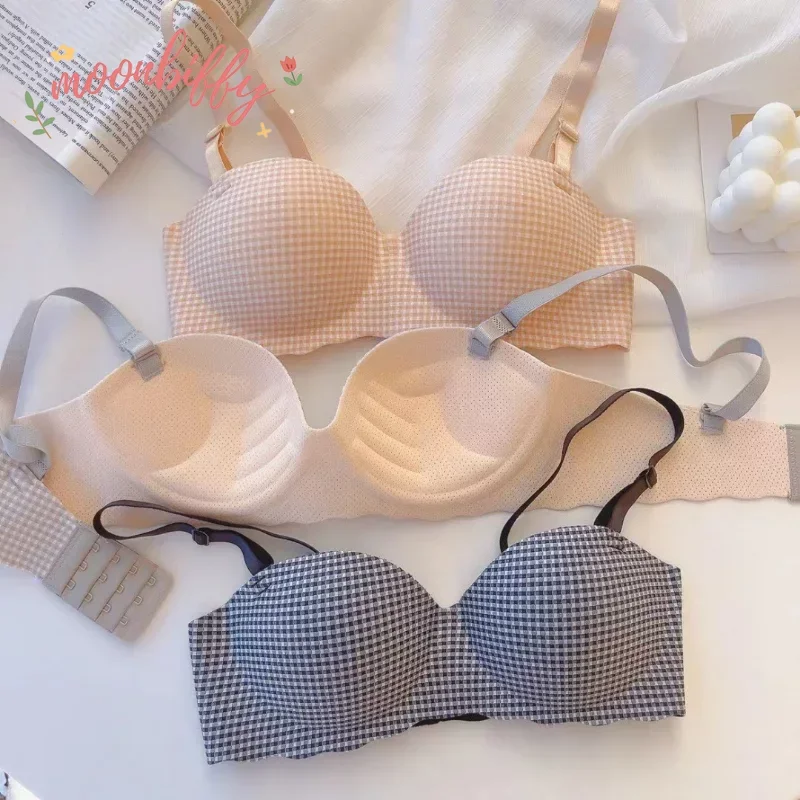 Women Ice Bra One Cup Thick Co - Wirefree Bra Comfort 评论和价格