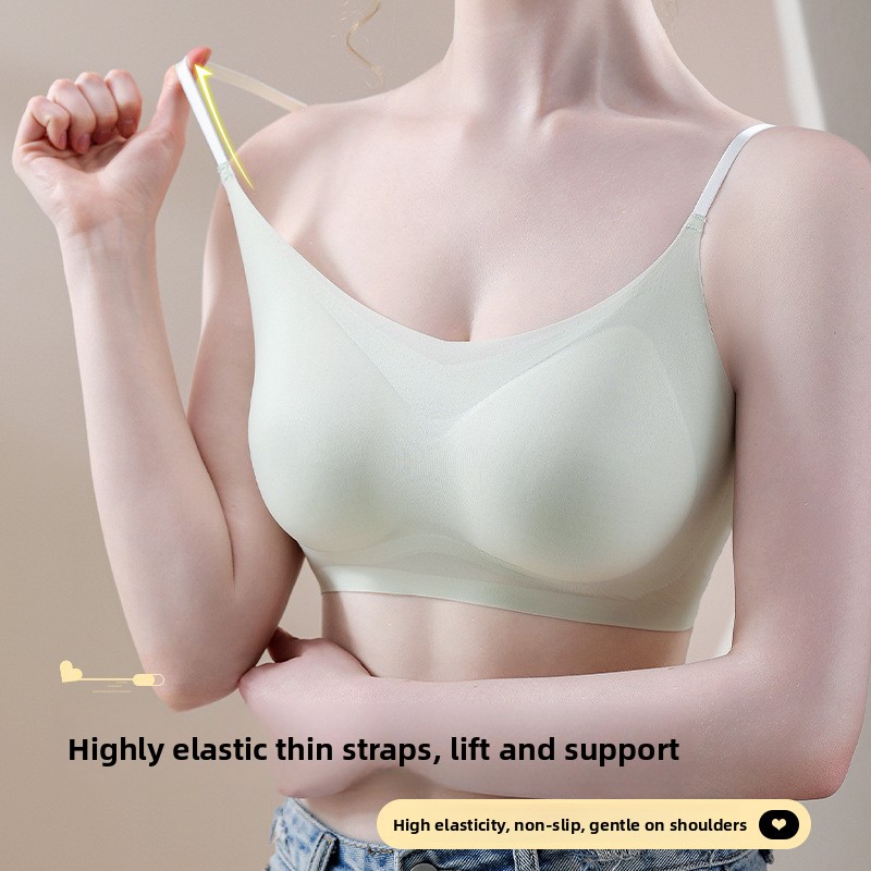 Ice Silk Sleep Bra Tank Top Wo - Sleep Bra Bralette 评论和价格