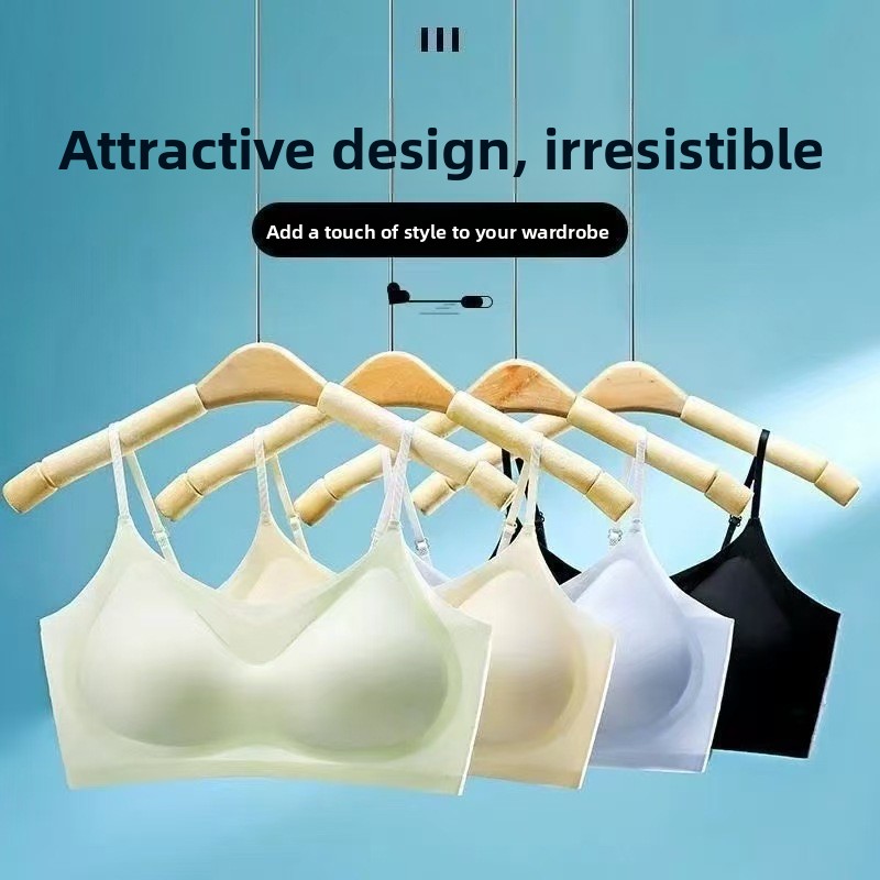 Ice Silk Sleep Bra Tank Top Wo - Sleep Bra Bralette 评论和价格