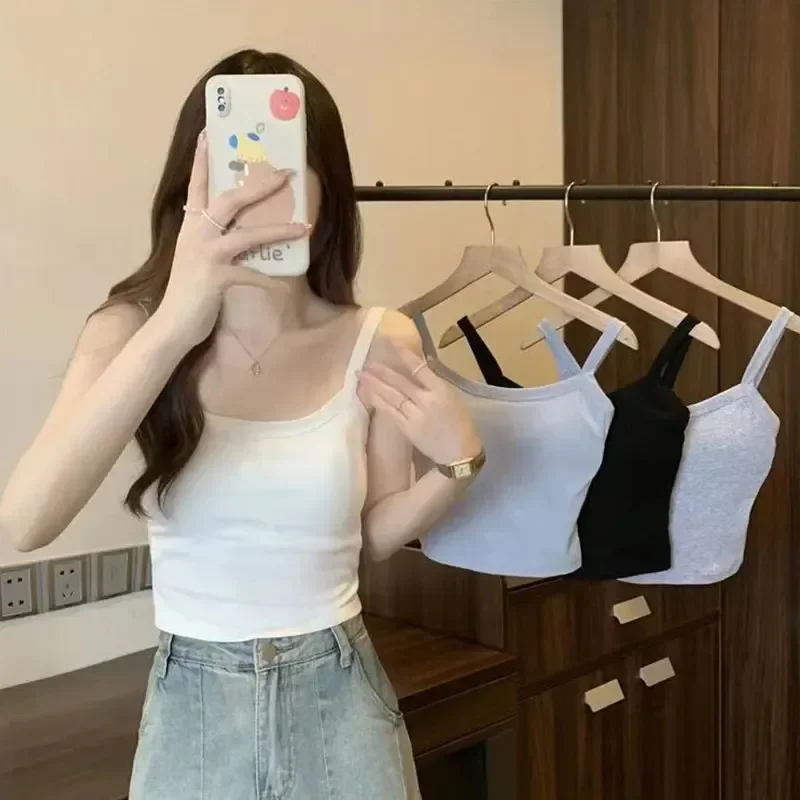Sexy Sleeveless Crop Top for W - T Shirt Bra Seamless 评论和价格