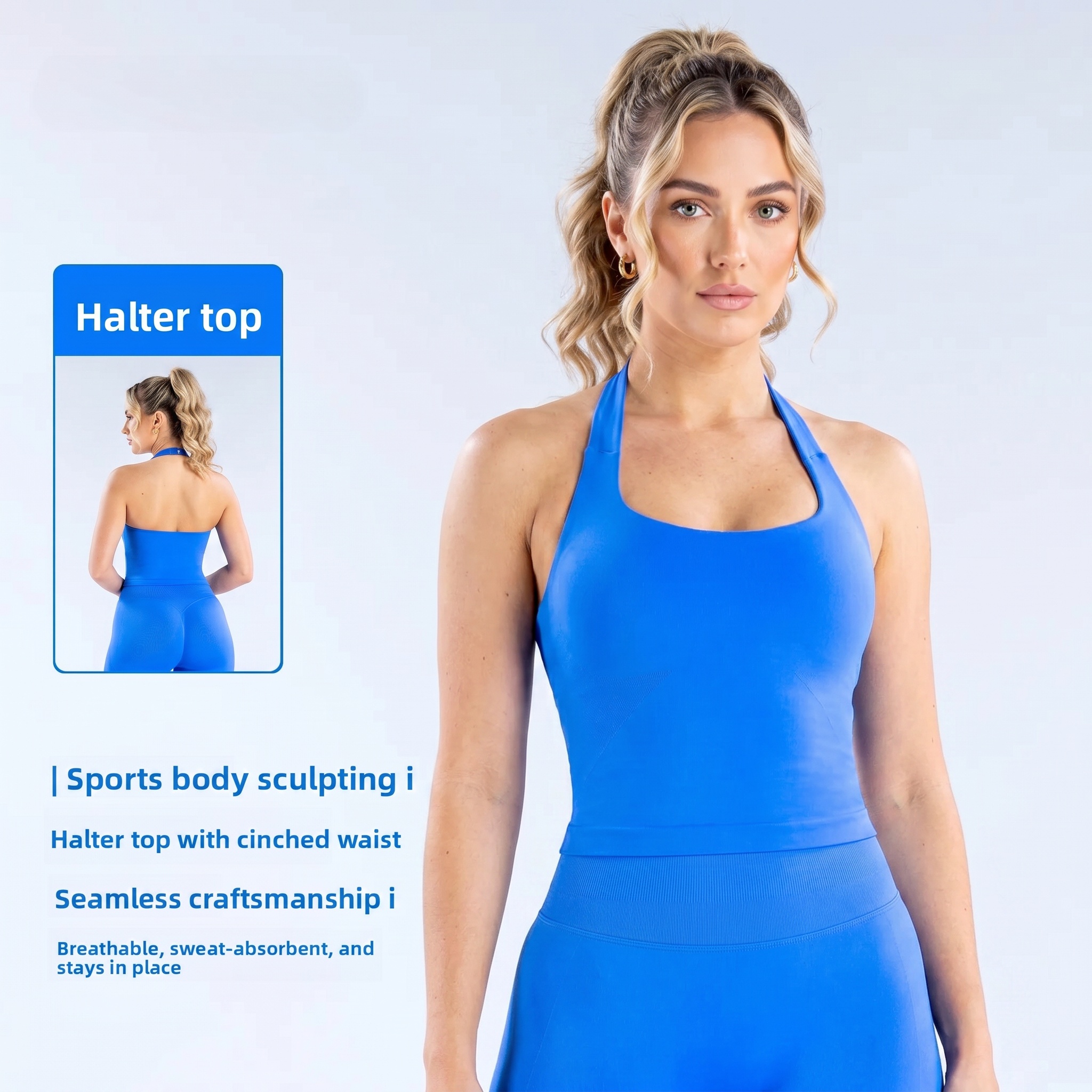 DenyfFitness Halter Top Woman  - Underwire Bra Padded 评论和价格