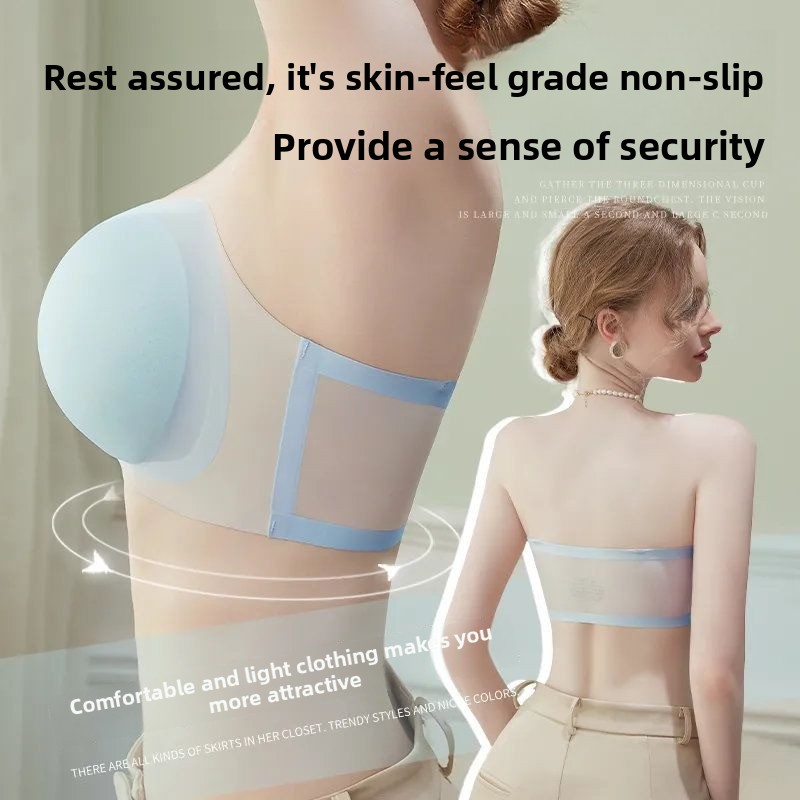 8CM Push Up Strapless Bra - Ic - Convertible Bra Multiway 评论和价格