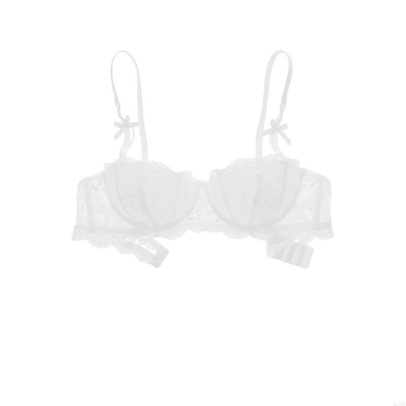 L38E Women's Lace Shelf Bra wi - Underwire Bra Padded 评论和价格
