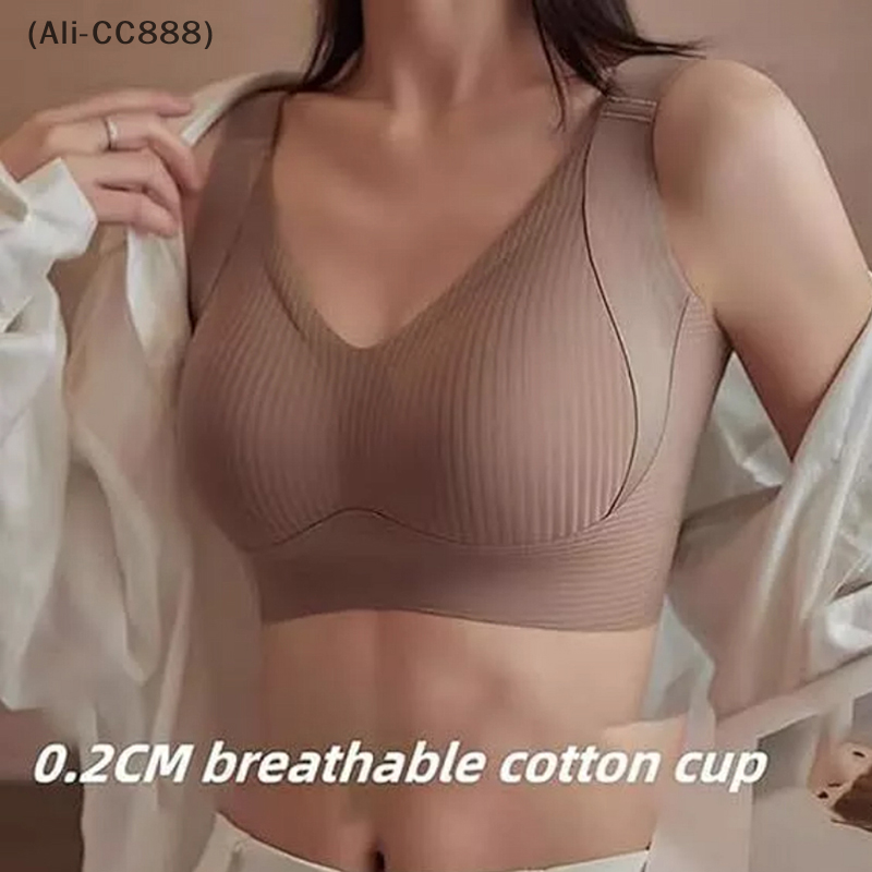 Anti-Sagging Nylon Full Cup De - Underwire Bra Padded 评论和价格