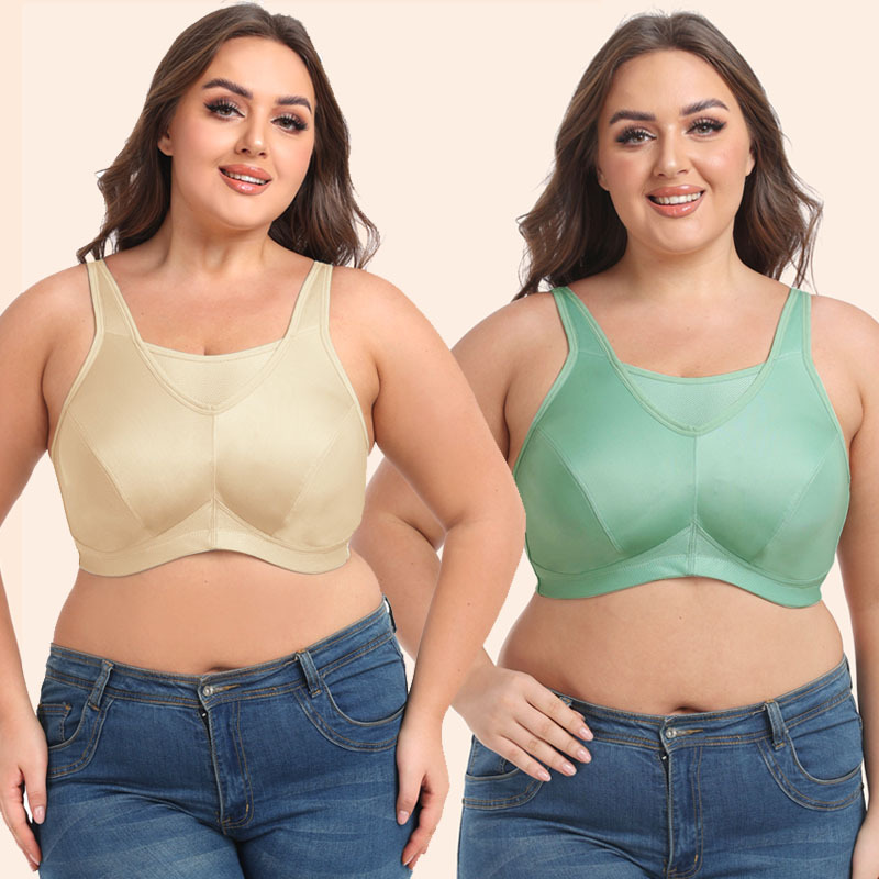 High Impact Plus Size Sports B - Full Coverage Bra 评论和价格